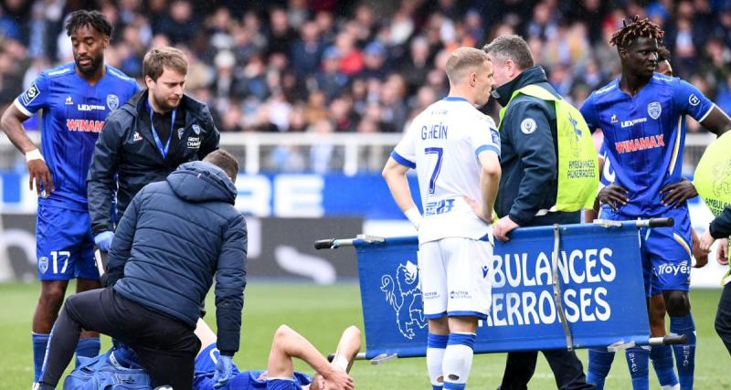  - Troyes : un joueur gravement blessé, sa saison est terminée 