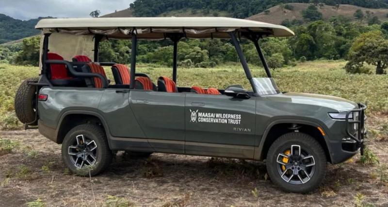  - Un Rivian R1T transformé au Kenya