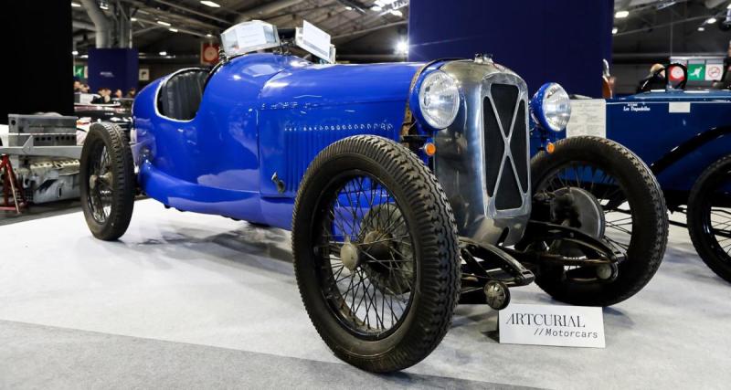  - Bien conservée, cette Salmson Grand Sport Course de 1928 était à vendre à Rétromobile 2023