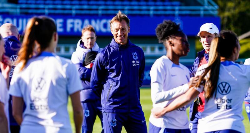  - Equipe de France (F) : Hervé Renard rempli d'émotions pour son premier discours