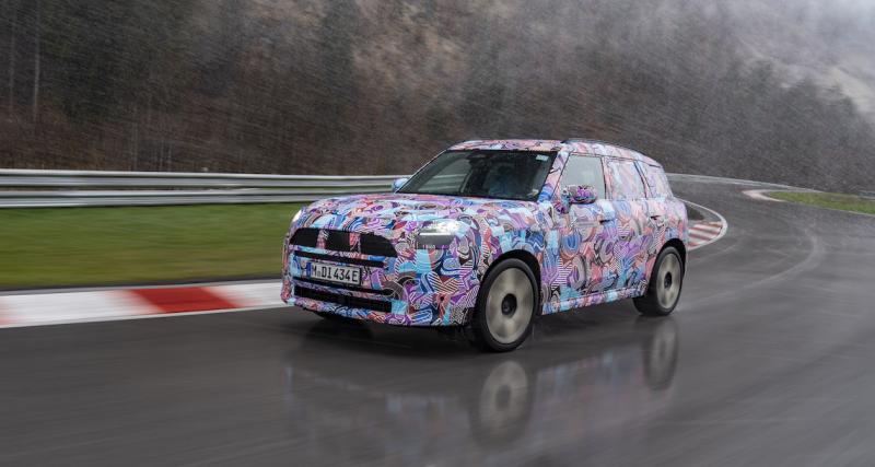  - On a roulé à bord du futur Mini Countryman électrique !