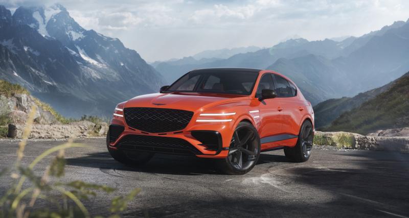  - Genesis GV80 Coupé Concept : un futur rival des BMW X6 et Mercedes GLE Coupé ?