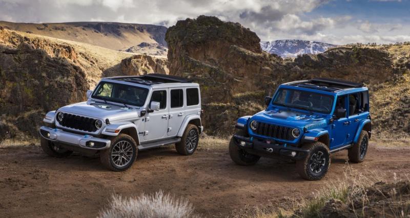  - Jeep Wrangler restylée (2023) : le 4x4 américain s’offre un lifting de mi-carrière au salon de New York