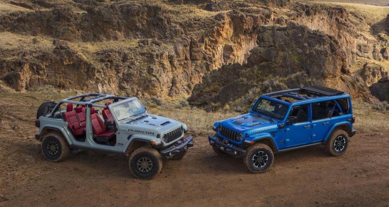  - Salon de New York 2023 : Jeep Wrangler restylé