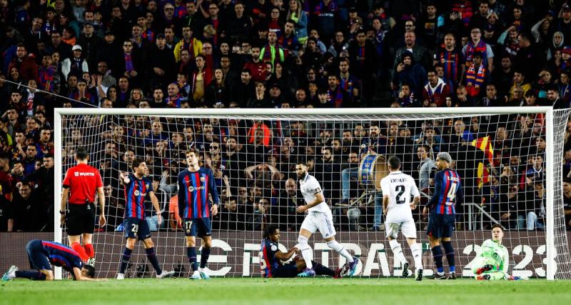  - FC Barcelone - Real Madrid : Benzema entre dans l'histoire, le Barça y retourne de triste manière 