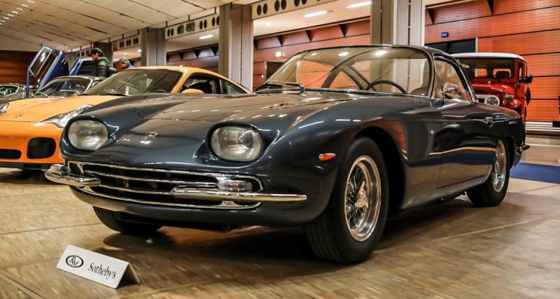  - Cette Lamborghini 350 GT a été mise en vente par RM Sotheby’s lors d’enchères organisées à Paris