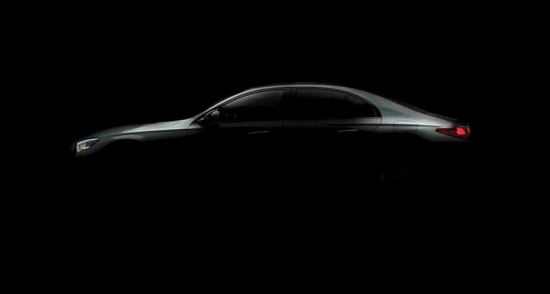  - Mercedes Classe E : nouveau teaser avant sa présentation fin avril