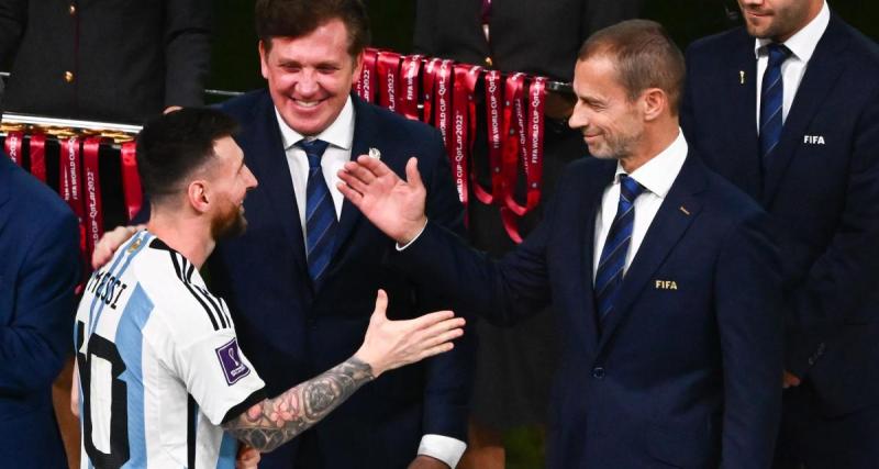  - PSG : Lionel Messi taclé par le président de l’UEFA
