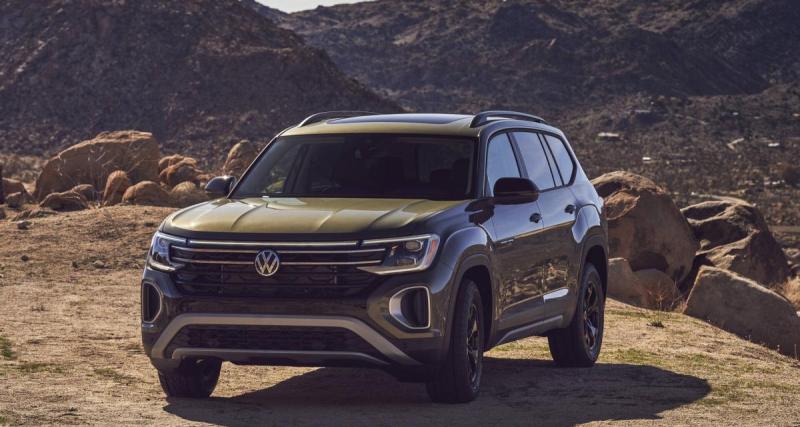  - Salon de New York 2023 : le VW Atlas Peak se veut un peu plus engageant