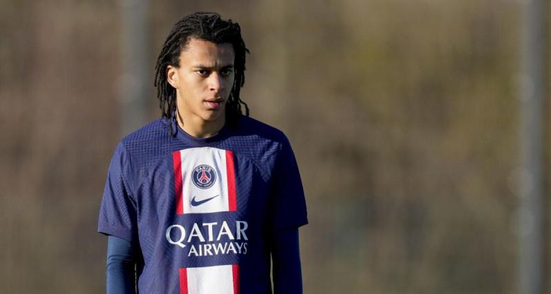  - PSG : Ethan Mbappé ouvre le score pour les Parisiens et célèbre comme son frère 