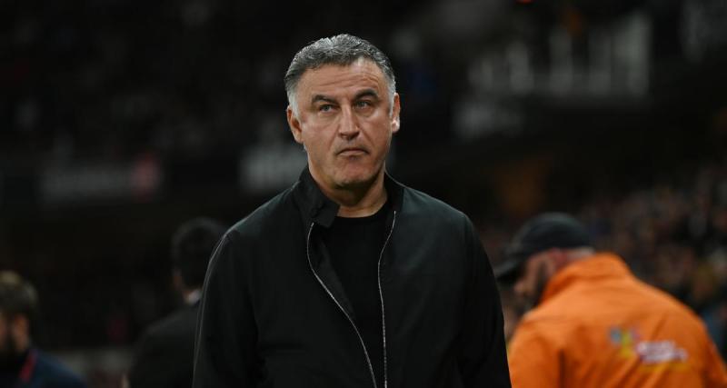  - Nice - PSG : Galtier visé par une banderole et chahuté par le public niçois