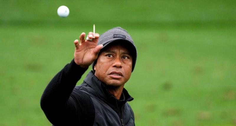  - Masters d'Augusta : les tristes images de Tiger Woods, blessé sévèrement 