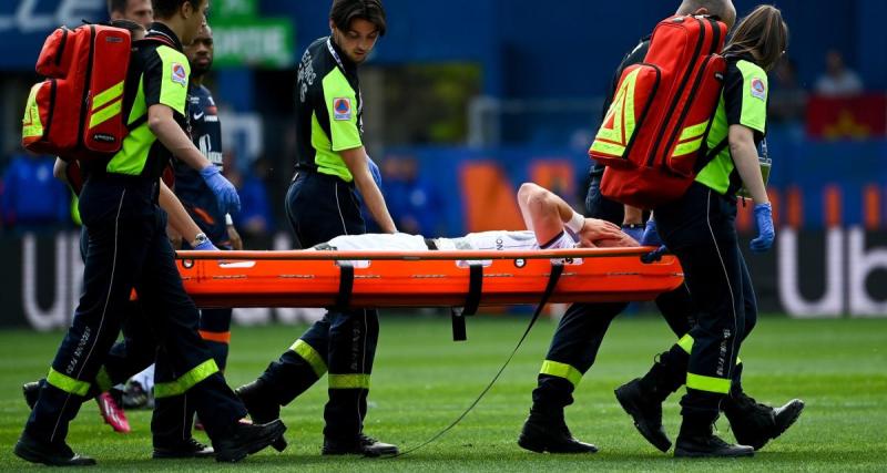  - Toulouse : Brecht Dejaegere transporté à l’hôpital après sa sortie sur commotion cérébrale