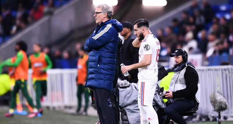  - OL : Laurent Blanc vole au secours de Cherki et tacle les supporters