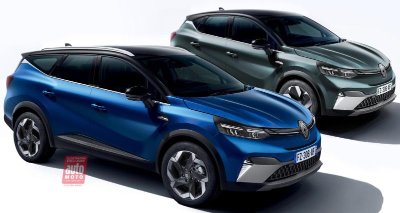  - Futurs Renault Captur (2023) et Grand Captur (2024) : rat des villes et rat des champs