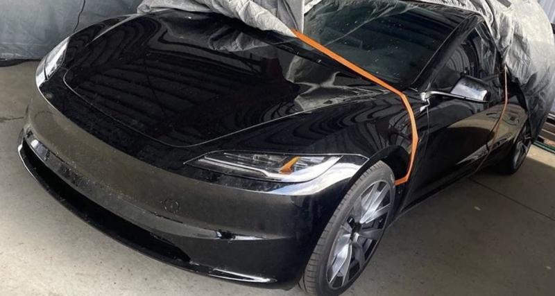  - Tesla Model 3 : le modèle restylé en fuite !