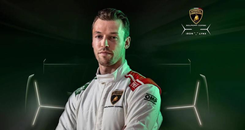  - Daniil Kvyat rejoint le projet Hypercar de Lamborghini