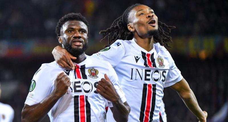  - Bâle - Nice : le geste magnifique de Moffi qui met à l'abris Nice avant la mi-temps