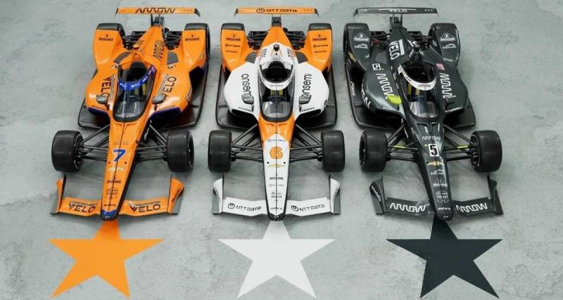  - McLaren dévoile des livrées "Triple Crown" pour Indy 500