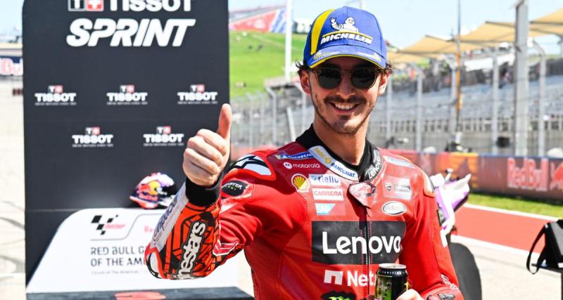  - MotoGP: Bagnaia remporte la course sprint du GP des Amériques