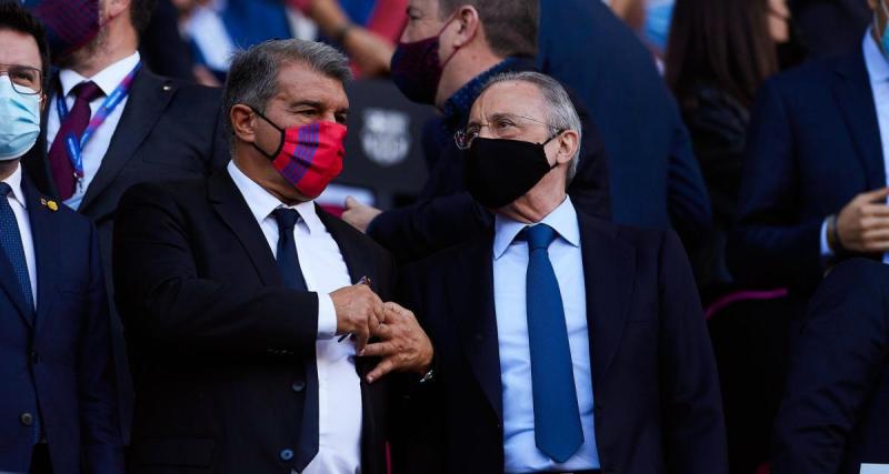  - Barça, Real Madrid : le tacle appuyé de Laporta contre Florentino Pérez