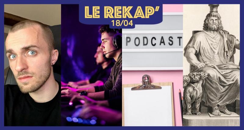  - Le RDV gaming à faire en famille, le prénom Hadès déclaré licite, un podcast sur la transmission maternelle et Squeezie face à ses insulteurs : le ReKap’ de Kool