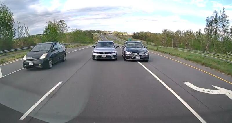  - VIDEO - Vexé de s’être fait doubler, cet automobiliste donne tout pour repasser devant