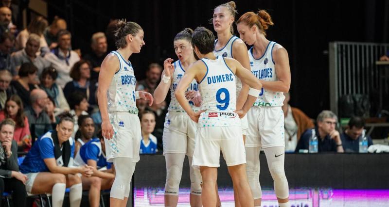  - Basket : les deux équipes féminines de l'ASVEL et de Basket Landes privées d'entraînement à Bercy avant la finale de la Coupe de France