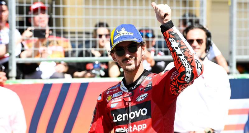  - MotoGP - Bagnaia accuse ses adversaires de le pointer comme favori pour le mettre sous pression 