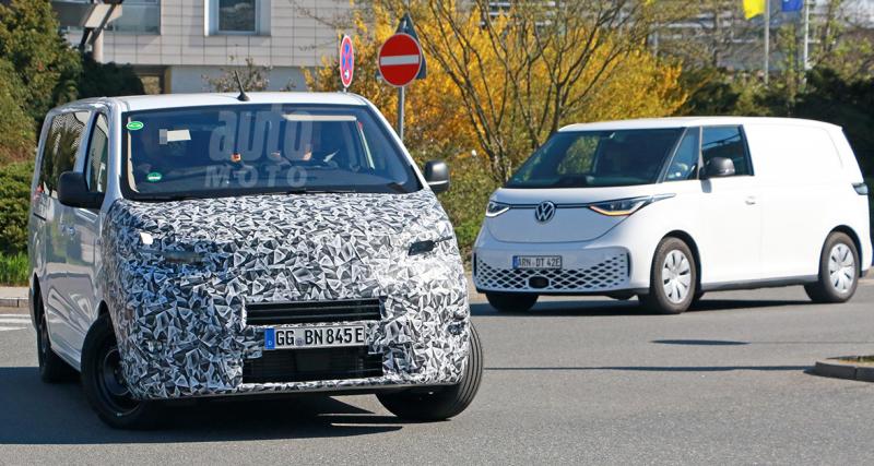  - Les futurs Peugeot Expert et Citroën Jumpy électriques testent leurs batteries avec le VW ID.Buzz