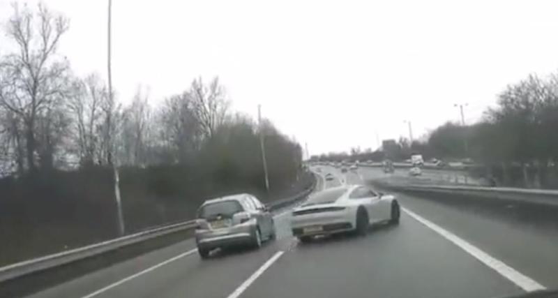  - VIDEO - Cette Porsche veut faire parler sa puissance pour doubler une Honda, c’est un échec énorme