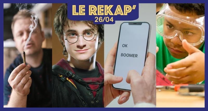  - Le monde de demain au Concours Lépine, Daniel Radcliffe est papa, la Gen Z se moque des boomers et un dérivé légal du cannabis inquiète : le ReKap’ de Kool