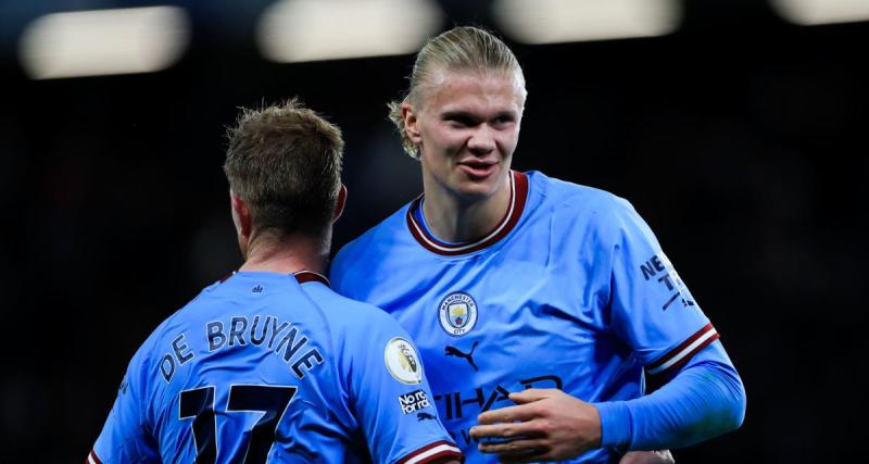  - Manchester City - Arsenal : Guardiola sous le charme du duo Haaland-De Bruyne