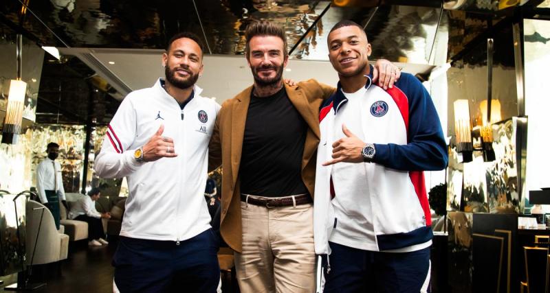  - PSG : David Beckham, invité surprise de l'entraînement du jour