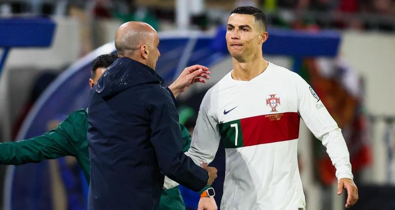  - Portugal : Roberto Martinez encense Cristiano Ronaldo malgré ses difficultés !