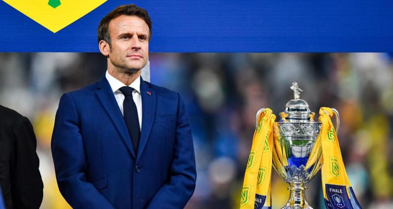  - Coupe de France: l'Élysée demande finalement à ce que le trophée soit remis depuis les tribunes