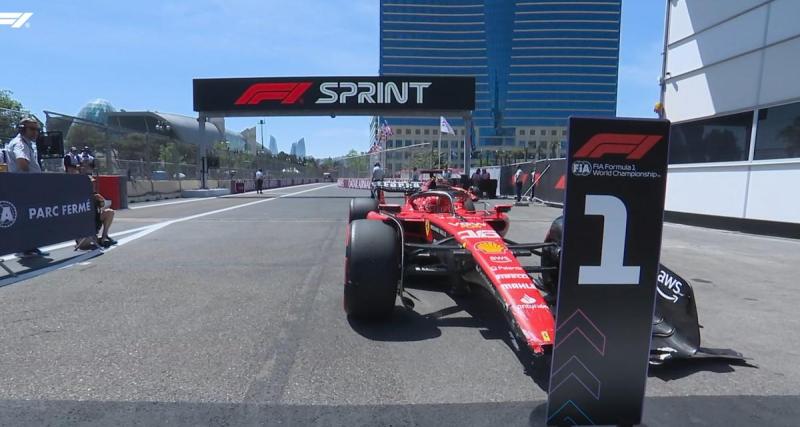  - F1 2023 Bakou Sprint Shootout : Leclerc encore, malgré un final dans les barrières