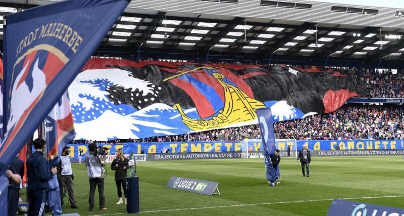  - Le Havre douche Caen juste avant la mi-temps