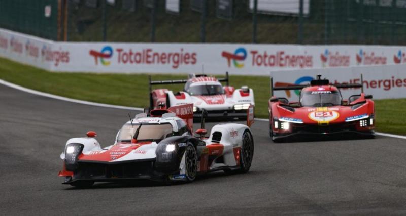  - WEC 2023 6H Spa : Toyota à travers les gouttes