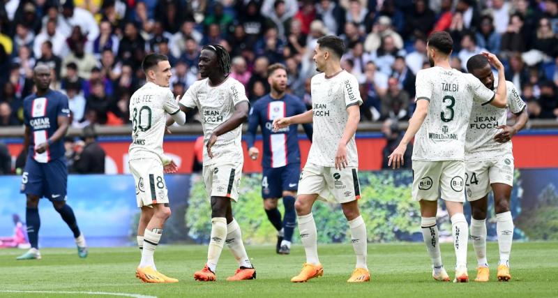  - PSG - Lorient : à dix et mené, Paris en souffrance à la pause