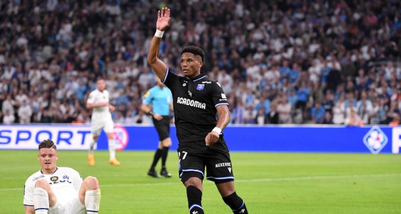  - Ultra dominateur, l'OM douché par Auxerre à la pause