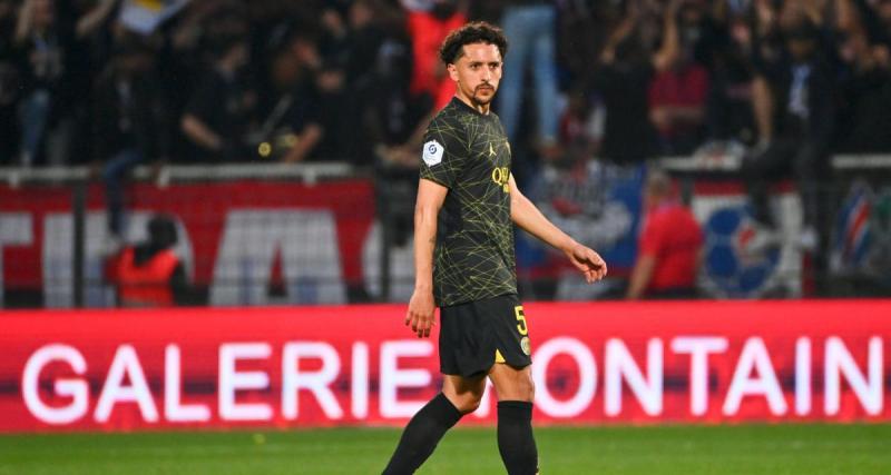  - PSG : "On n'est pas encore champion mathématiquement, mais on a la main sur le trophée" confie Marquinhos 