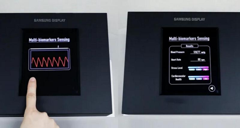  - Samsung Sensor et Rollable : des prototypes toujours plus fous, capables de surveiller votre santé ou de s'enrouler