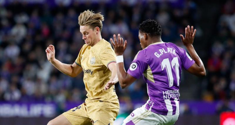  - A la pause, le FC Barcelone prend l'eau à Valladolid