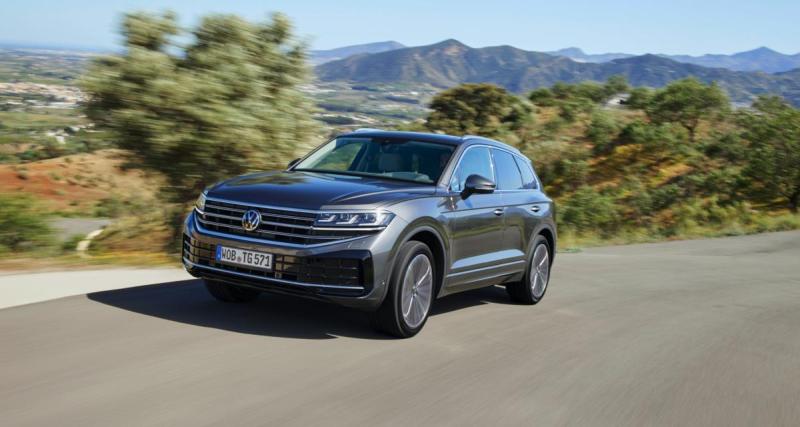 - Volkswagen Touareg restylé (2023) : le SUV familial fait évoluer son design