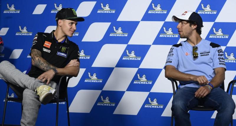  - MotoGP : un pilote de retour, Quartararo affiche son bonheur à ce sujet
