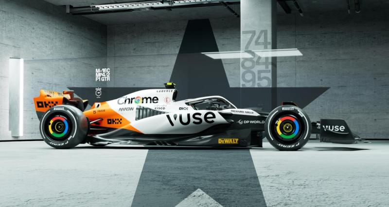  - F1 : une livrée "triple couronne" pour la McLaren MCL60 