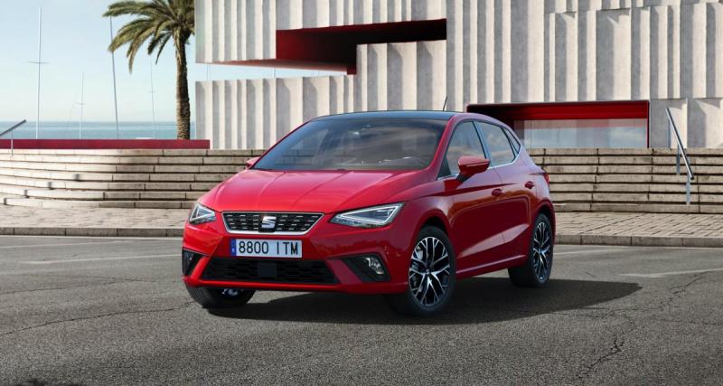  - Seat Ibiza by Seaqual (2023) : la sellerie de cette édition est réalisée à partir de déchets marins