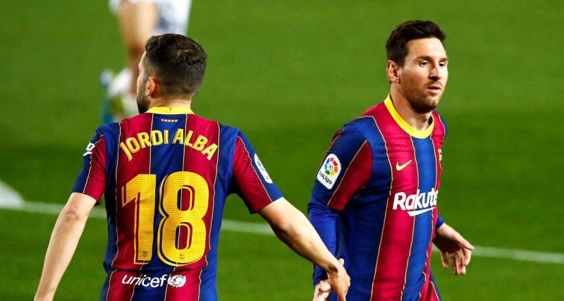  - Barcelone : le superbe hommage de Messi à Jordi Alba 
