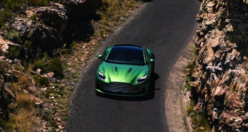  - Aston Martin DB12 (2023) : la firme de Gaydon réinvente sa GT qui conserve un moteur V8